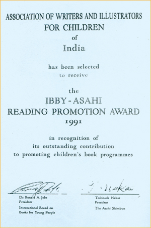 IBBY-ASAHI Reading Promotion Award 1991